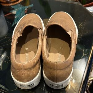 Superga Tan Slip-On Loafers